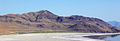 Wave-cut platforms from Lake Bonneville preserved on Antelope Island, Great Salt Lake, Utah.