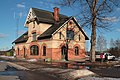 Svenska: Stationshuset i Karbenning, Norbergs kommun, Sverige.