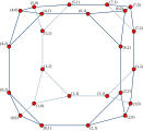 The cube-connected cycles of order 3.