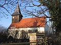 Church, probably from the 14th century.