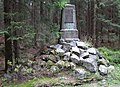 Čeština: Melzerův pomník nedaleko Bedřichova v Jizerských horách, okres Jablonec nad Nisou (ČR) English: Melzer Memorial near Bedřichov in Jizera Mountains, Jablonec nad Nisou District in Czech Republic