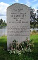 * Nomination Memorial over the Swedish author Kerstin Hed (1890-1961). Hedemora, Sweden. --V-wolf 22:18, 12 November 2010 (UTC) * Decline Good composition. But the sky is overexposed, very noisy and there are CA --Archaeodontosaurus 08:10, 13 November 2010 (UTC)