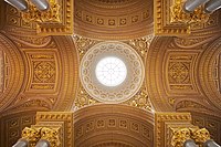 1: Central part of the ceiling of the Galerie des Batailles at the Palace of Versailles