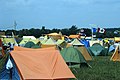 Scout Jamboree tents, New Brunswick 1976.