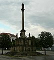 Čeština: Morový sloup na náměstí ve městě Stříbro, okres Tachov (ČR) English: Column in town Stříbro in Tachov District in Czech Republic