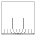 Graphical demonstration of a solution to Znám's problem.