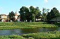 Čeština: Radbuza ve městě Stod v okrese Plzeň-jih English: River Radbuza in town Stod in Plzeň-South District