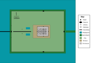 Plan of the whole site