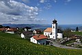 Blick auf Eichenberg im Leiblachtal