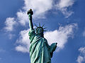 Statue of Liberty from below, front