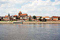 Polski: Widok z lewego brzegu Wisły English: View from the left bank of Vistula