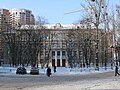 * Nomination 116 Kharkov school in winter.--Vizu 14:36, 24 October 2010 (UTC) * Decline Slightly tilted, and bad composition - trees block the subject. Mattbuck 12:41, 30 October 2010 (UTC) *: Trees are the trees)..--Vizu 16:21, 30 October 2010 (UTC)