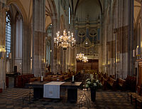 Interior of Dom church, Utrecht Author: Johan Bakker