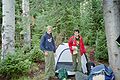 Varsity Scouts (BSA) setting up camp in 2004 .