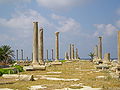 Main colonnaded street at Al Mina