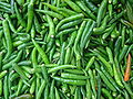 * Nomination Green Capsicum, by David Monniaux. Arria Belli 14:39, 5 April 2008 (UTC) * Decline Sharpness and DOF should be a lot better for such a static topic. A bit noisy too. Lycaon 07:24, 9 April 2008 (UTC)