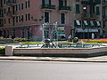 Monumento del polipo a Rapallo, Liguria, Italia