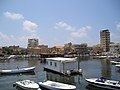 Fishing harbour and old town