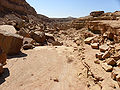 Wadi in Makhtesh Ramon.