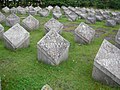 Soviet WWII graves, Tehumardi Battle Monument, Saaremaa, Estonia. July 27, 2007.