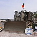 * Nomination IDF Caterpillar D9R armored bulldozer. --MathKnight 19:55, 16 November 2010 (UTC) * Decline The interesting signs are badly cropped. The roundel is disturbing, because it looks artificially put down here, like if it was only for the photo (as suggested by the caption).--Jebulon 22:07, 20 November 2010 (UTC)