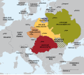 English: Jagiellonian Europe in the late 15th century Polski: Jagiellońskiego imperium pod koniec 15-gie wiek