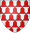 Vairé d'argent et de gueules (Vairy argent and gules)