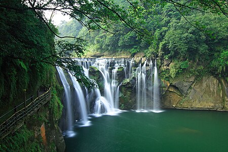 Shifen Waterfall @ Pingsi Township,Taipei County,Taiwan