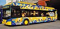 Neoplan low-floor trolleybus in Athens, in 2005.