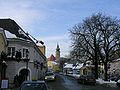 Grinzing with parish church