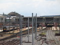 Gare de namur pendant les travaux