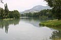 The Rhône looking upstream from Yenne