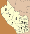 Districts of Kanchanaburi