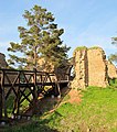 Čeština: zřícenina hradu Vrškamýk nedaleko Kamýka nad Vltavou, okres Příbram English: ruins of Vrškamýk Castle near Kamýk nad Vltavou, Příbram District