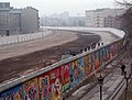 death strip & graffiti at Bethaniendamm in Kreuzberg (1986)