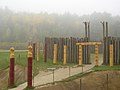 Reconstruction of circular ditches, Niederösterreichische Landesausstellung (Lower Austria Country Exhibition) 2005