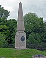 Monument to the Decembrists at the execution site in St. Petersburg, Russia.