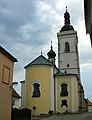 Čeština: Kostel Všech svatých ve městě Stříbro, okres Tachov (ČR) English: Church in town Stříbro in Tachov District in Czech Republic