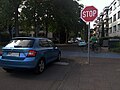 Deutsch: Niveaugleicher Radweg in Bonn-Beuel