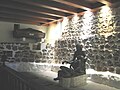 Underground chamber below and behind the main altar. The statue depicts a dying Christ on Mary's knees, behind which is the coffin of the first bishop of Guadalajara Jalisco, Mexico