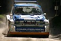 Rover Metro 6R4 rally car in 1980.