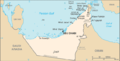 CIA-map of the United Arab Emirates