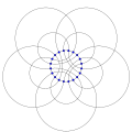 The Folkman graph in Lombardi style