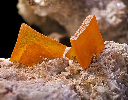 Wulfenite from Mexico