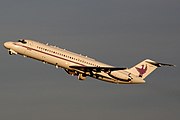 U.S. Navy DC-9-30 Firebird II electronic surveillance aircraft.