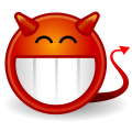 Devil smilie