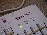 A Yahoo! multimedia keyboard