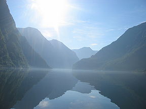 Nærøyfjorden in Norway