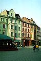 Old Town Square/Rynek Staromiejski, at the back of the Town Hall/Ratusz