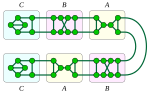 A 3-regular 1-connected well-covered graph